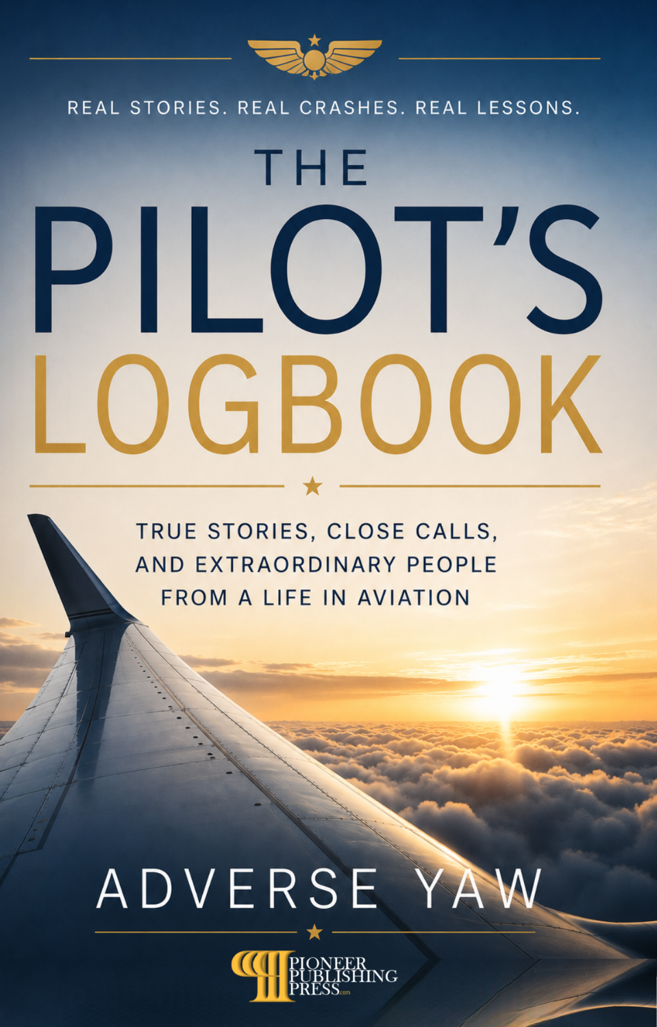 The Pilot’s Logbook book cover by Adverse Yaw